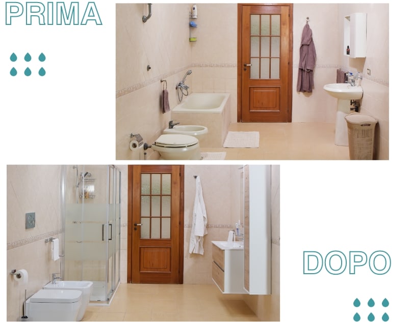 Restyling Bagno | Docciatime.it trasforma da bagno in doccia in sole 6 ore